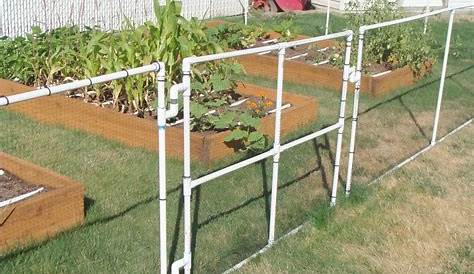 How To Build A Pvc Garden Fence