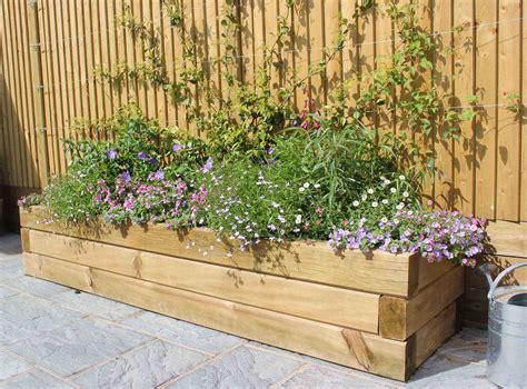 How To Build A Raised Garden Bed With Sleepers Jacksons Fencing