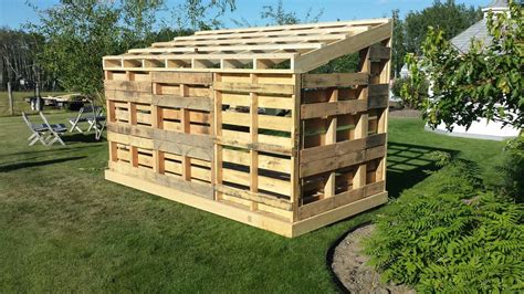 Pallet shed build YouTube