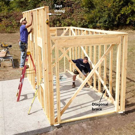 How to Build a Shed Step by Step Storage Shed Plans