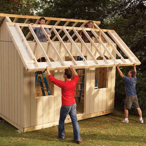 How to build a wood shed from scratch App teckuari