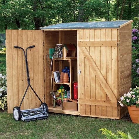 How to Build a Small Wooden Shed The Home Depot Blog Backyard sheds