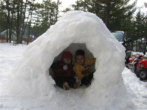 How To Build A Snow House Or Snow Fort With Kids Fun Times Guide to