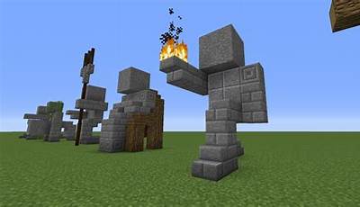 How To Build Statues In Minecraft