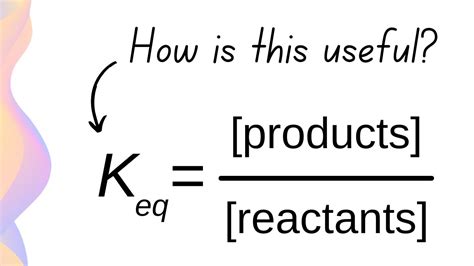 The equilibrium expression and the equilibrium constant (Keq) YouTube