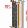 how to calculate open fireplace flue size