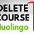 how to cancel duolingo course