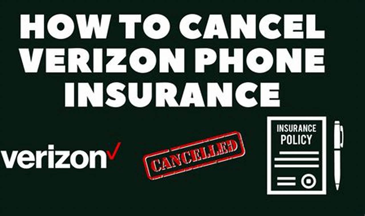 How To Cancel Verizon Insurance