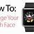 how to change apple watch face from iphone
