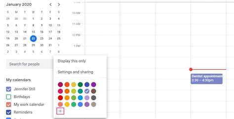 How To Change Color On Google Calendar