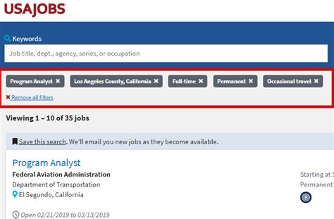APPLICATION PROCESS for USAJOBS
