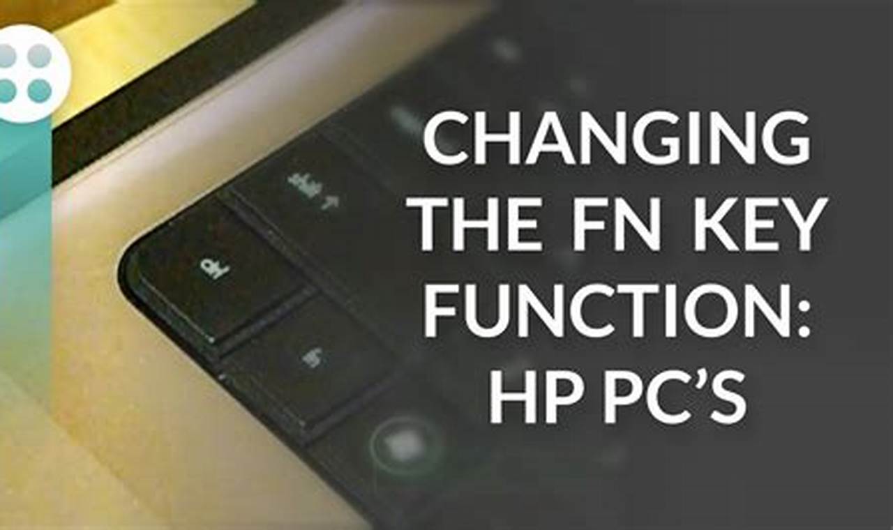 how to change function key settings in hp
