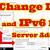 how to change ipv6 to ipv4 windows 10