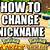 how to change nicknames in pokemon scarlet