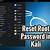 how to change root password in kali