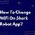 how to change wifi on shark robot