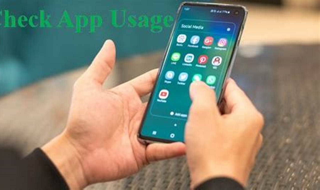 how to check app time usage on android
