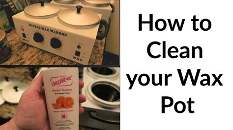 3 Ways to Clean a Wax Pot wikiHow