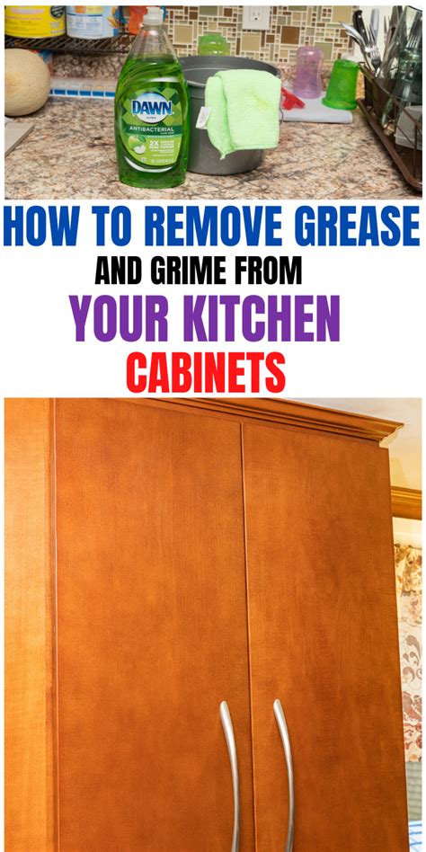 How To Clean Kitchen Cabinets Grease