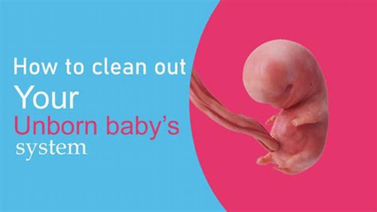 How to Ensure a Clean and Healthy Start: A Guide to Cleaning Out Your Unborn Baby's System