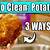 how to clean potatoes with skin
