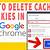 how to clear google chrome cache