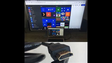 Hdmi Cable Laptop To Tv Windows 10 Gallery