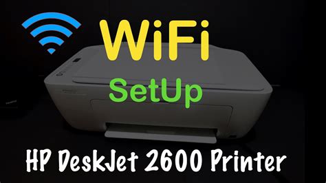 How To Connect Hp Deskjet 2600 To Wifi