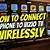 how to connect iphone to vizio tv wirelessly
