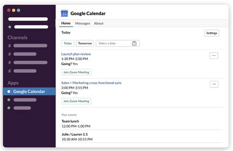 How To Connect Slack To Google Calendar