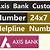 how to contact axis bank customer care directly
