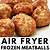 how to cook frozen meatballs in air fryer