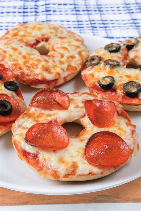 Homemade Pizza Bagels in the Air Fryer Recipe Fabulessly Frugal