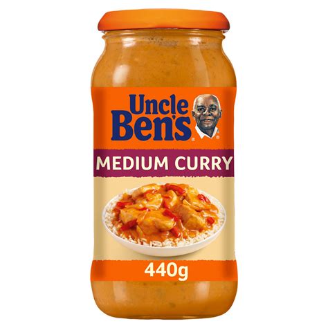 Uncle Bens Medium Curry Sauce Indian Cooking