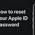 how to crack an apple id password