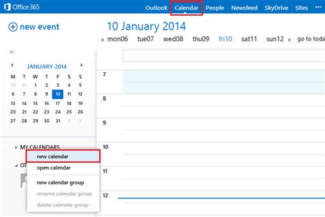 How To Create A Shared Calendar In Outlook 365