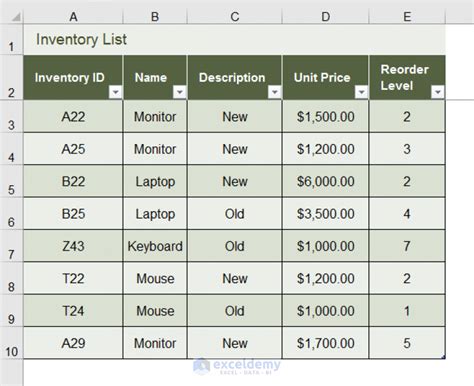 Top 10 inventory Excel tracking templates Blog Sheetgo