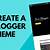 how to create blogger template from scratch beginners