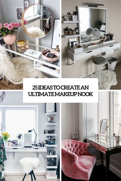 35 Coolest Makeup Nooks And Spaces To Get Inspired Shelterness