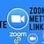 how to create zoom meeting link with password