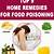 how to cure food poison at home