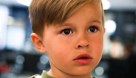 How To Cut 3 Year Old Boy Hair e ddler With Dark