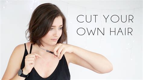 How To Cut Your Own Hair Into A Bob In 2023