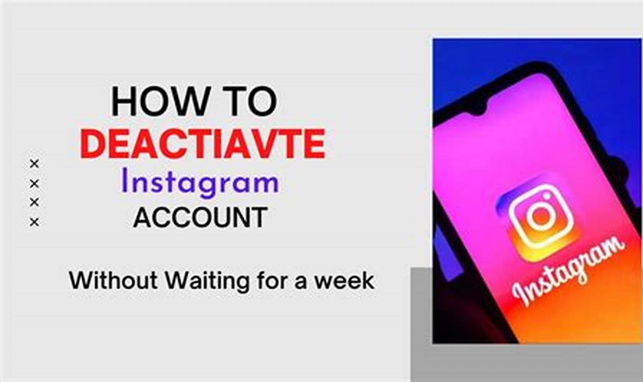 How to Deactivate Instagram Without the Week-Long Wait: Reclaim Your Digital Well-being