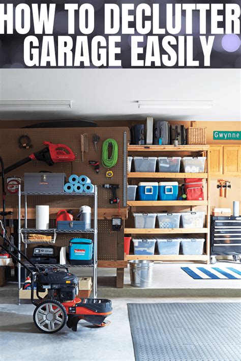 Declutter Your Garage in 5 Easy Steps