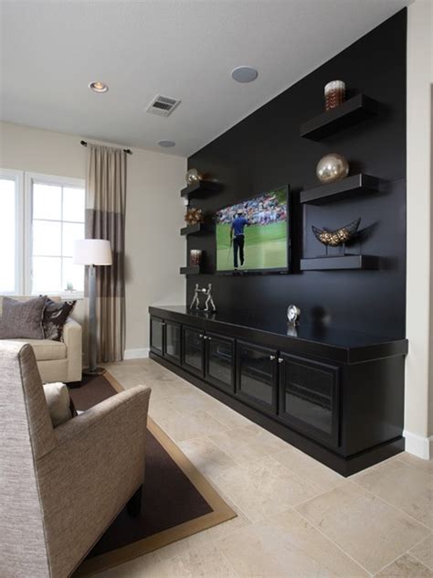 Tips for Decorating around a TV Beautiful Gallery Wall Wall mounted