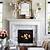how to decorate living room with fireplace