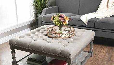 How To Decorate Ottoman Coffee Table
