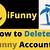 how to delete an ifunny account