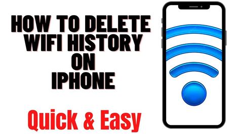 How to get my iPhone WiFi connection history Quora